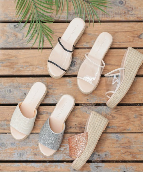 KOBE LETTUCE（コウベレタス）の「ジュートサボサンダル（サンダル・レディース・その他/ベージュ系その他/ピンク系その他/ブラック系その他/シルバー系その他・LL/M/L/S）」の8枚目の写真