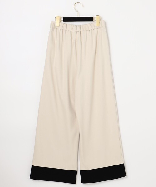 GRACE CONTINENTAL(グレースコンチネンタル)の「【LIFE STYLE WEAR】バイカラーパンツ(その他パンツ・レディース・ベージュ/グレー・36)」の9枚目の写真