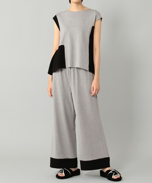 GRACE CONTINENTAL(グレースコンチネンタル)の「【LIFE STYLE WEAR】バイカラーパンツ(その他パンツ・レディース・ベージュ/グレー・36)」の22枚目の写真