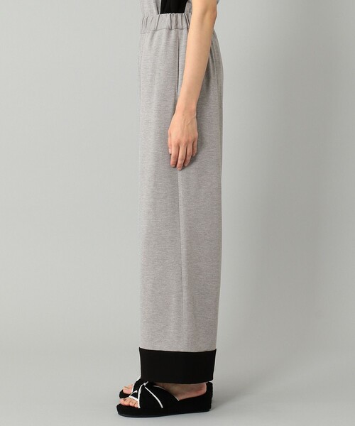 GRACE CONTINENTAL(グレースコンチネンタル)の「【LIFE STYLE WEAR】バイカラーパンツ(その他パンツ・レディース・ベージュ/グレー・36)」の4枚目の写真