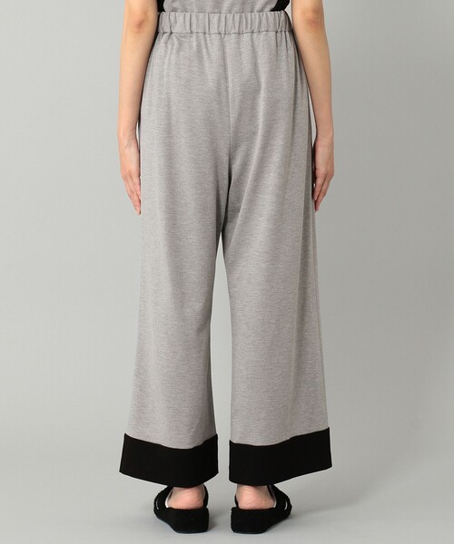 GRACE CONTINENTAL(グレースコンチネンタル)の「【LIFE STYLE WEAR】バイカラーパンツ(その他パンツ・レディース・ベージュ/グレー・36)」の3枚目の写真