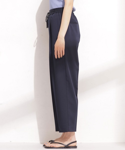 NANO universe(ナノユニバース)の「ストレッチツイル ピンタックイージーパンツ(その他パンツ・レディース・ダークネイビー/グレー系その他4/イエロー/ライトブルー・36/38)」の10枚目の写真