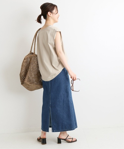 イエナ　デニム　ロングスカート　ソフトデニムデザインスカート IENA（イエナ）の「ソフトデニムデザインスカート（スカート）」 - WEAR