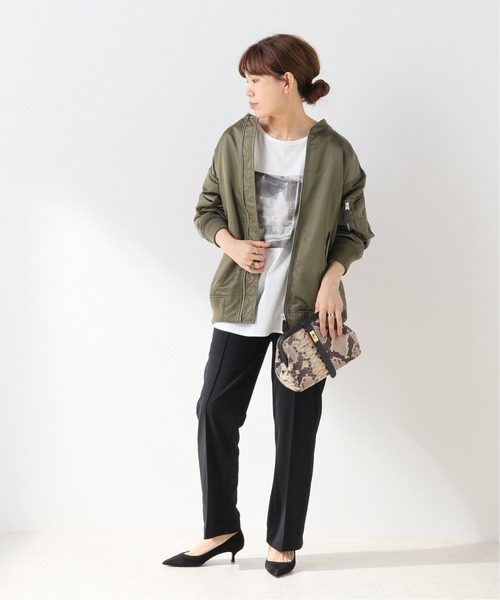 Spick & Span（スピックアンドスパン）の「ブルゾン（ダウンジャケット/コート・レディース・ベージュ・36）」の4枚目の写真