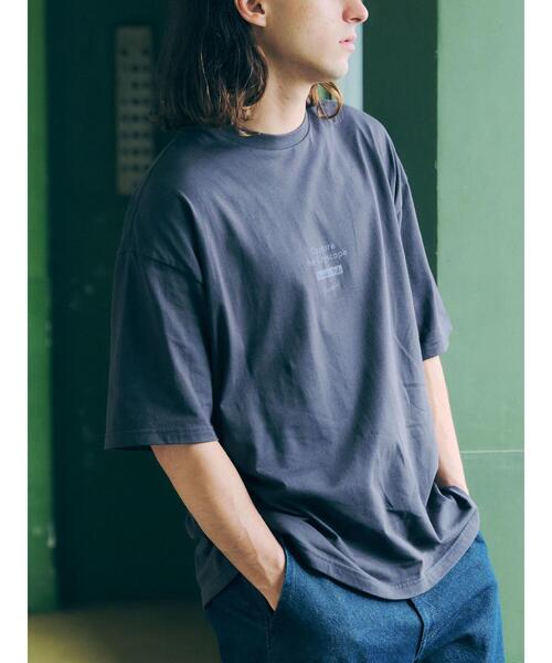 CRAFT STANDARD BOUTIQUE（クラフトスタンダードブティック）の「SOUND&PUB TEE　＊（Tシャツ/カットソー・レディース・チャコールグレー/オフホワイト・LL/M/L）」の4枚目の写真