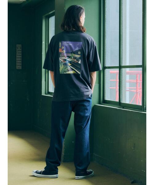 CRAFT STANDARD BOUTIQUE（クラフトスタンダードブティック）の「SOUND&PUB TEE　＊（Tシャツ/カットソー・レディース・チャコールグレー/オフホワイト・LL/M/L）」の6枚目の写真