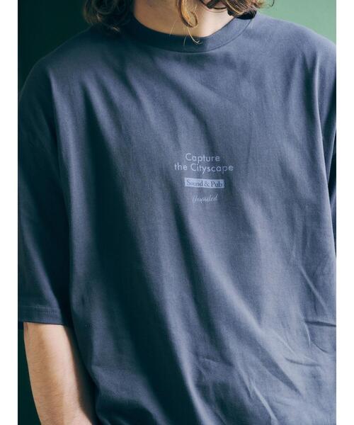 CRAFT STANDARD BOUTIQUE（クラフトスタンダードブティック）の「SOUND&PUB TEE　＊（Tシャツ/カットソー・レディース・チャコールグレー/オフホワイト・LL/M/L）」の11枚目の写真