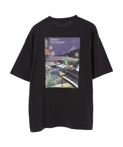 CRAFT STANDARD BOUTIQUE（クラフトスタンダードブティック）の「SOUND&PUB TEE　＊（Tシャツ/カットソー・レディース・チャコールグレー/オフホワイト・LL/M/L）」の16枚目の写真