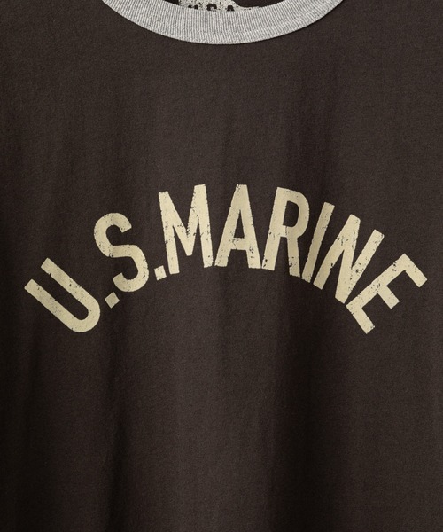 CIAOPANIC TYPY（チャオパニックティピー）の「USAコットンリンガーフロッキープリントTEE（Tシャツ/カットソー・メンズ・ホワイト系その他/イエロー/チャコールグレー・X-LARGE/MEDIUM/LARGE/SMALL）」の15枚目の写真