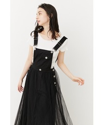 rienda | サロペットデザインチュールスカート(スカート)
