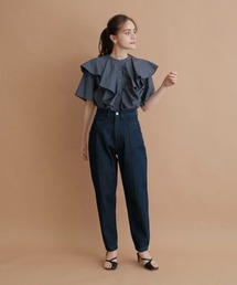 CADUNE（カデュネ）の「フリルバンドカラーシャツ（シャツ