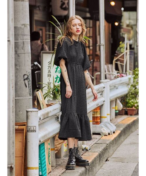 jouetie（ジュエティ）の「バックオープンワンピース（ワンピース・レディース・ブラック/その他1・MEDIUM）」の22枚目の写真