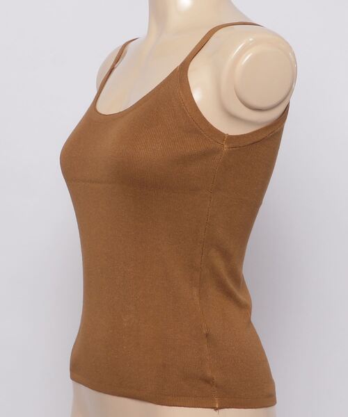 MANGROVE(マングローブ)の「リブカラーキャミソール(キャミソール・レディース・ホワイト/ブラック/レッド/カーキ/イエロー/ブルー/グリーン・FREE)」の10枚目の写真