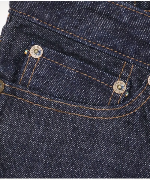 JAPAN BLUE JEANS（ジャパンブルージーンズ）の「スリムテーパード / 13.5oz コートジボワール綿セルヴィッチ（デニムパンツ・レディース・ワンウォッシュ・30inch/31inch/32inch/29inch）」の4枚目の写真
