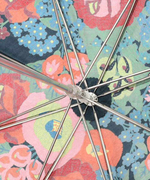 BOHEMIANS（ボヘミアンズ）の「BOHEMIANS/ボヘミアンズ　GARDEN PARASOL　傘（長傘・レディース・ネイビー・FREE）」の4枚目の写真