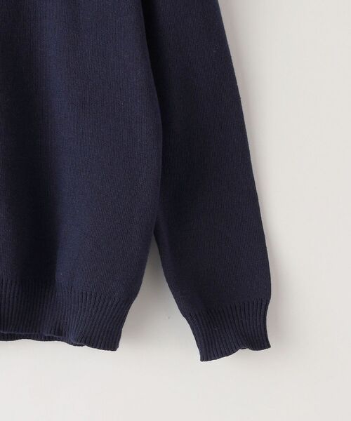 SHIPS(シップス)の「SHIPS KIDS:無地×リバティ カーディガン(ネイビー)(100~130cm)(カーディガン/ボレロ・キッズ・ネイビー・100/110/120/130)」の9枚目の写真