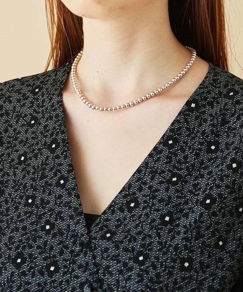 MADEMOISELLE ROPE'（マドモアゼル ロペ）の「フラワープリントカシュクールワンピース（ワンピース・レディース・ブラック/ブラック系その他・38）」の18枚目の写真