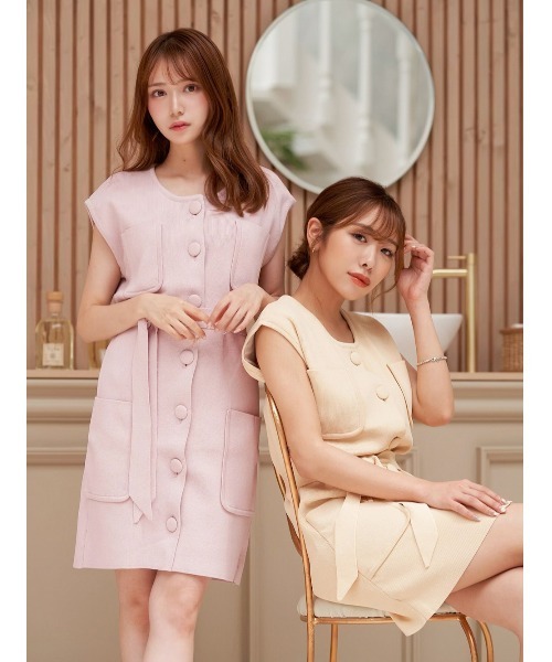 Darich（ダーリッチ）の「ノースリニットワンピース（ワンピース