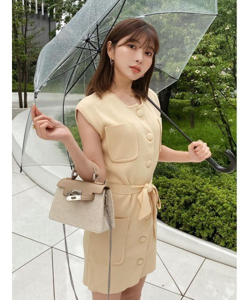 Darich（ダーリッチ）の「ノースリニットワンピース（ワンピース