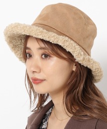 ボアスエードバケットハット 219804