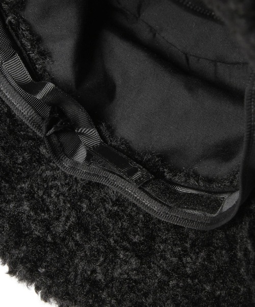 mysty woman（ミスティウーマン）の「ボアスエードバケットハット 219804（ハット・レディース・ブラック/ベージュ・FREE）」の6枚目の写真