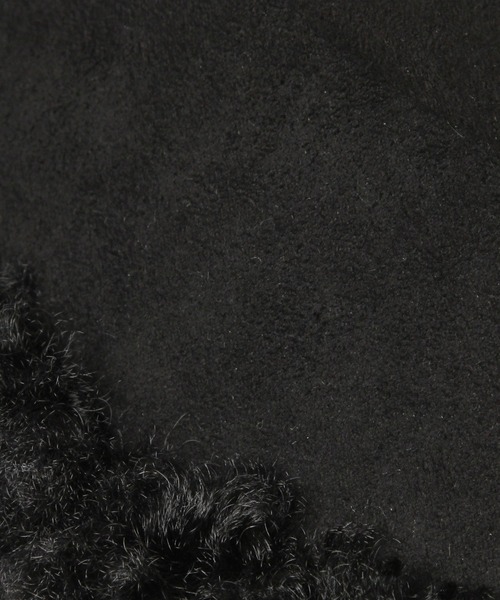 mysty woman（ミスティウーマン）の「ボアスエードバケットハット 219804（ハット・レディース・ブラック/ベージュ・FREE）」の16枚目の写真