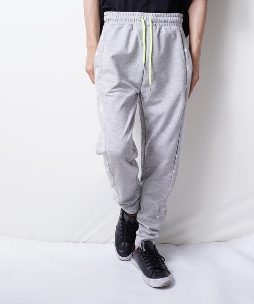 セール 蛍光グリーンアクセントスウェットパンツ Re スウェットパンツ おしゃれスタ オシャレスタ のファッション通販 Zozotown