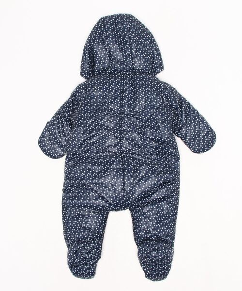 PETIT BATEAU（プチバトー）の「ダブルファスナーカバーオール（その他アウター・キッズ・ネイビー・6MONTH）」の2枚目の写真