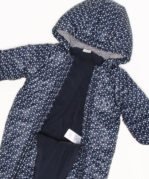 PETIT BATEAU（プチバトー）の「ダブルファスナーカバーオール（その他アウター・キッズ・ネイビー・6MONTH）」の3枚目の写真