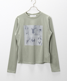 ROCKET x LUNCH | 【ROCKET * LUNCH/ロケット ランチ】R BIKINI GRAPHIC T-SHIRT(Tシャツ/カットソー)