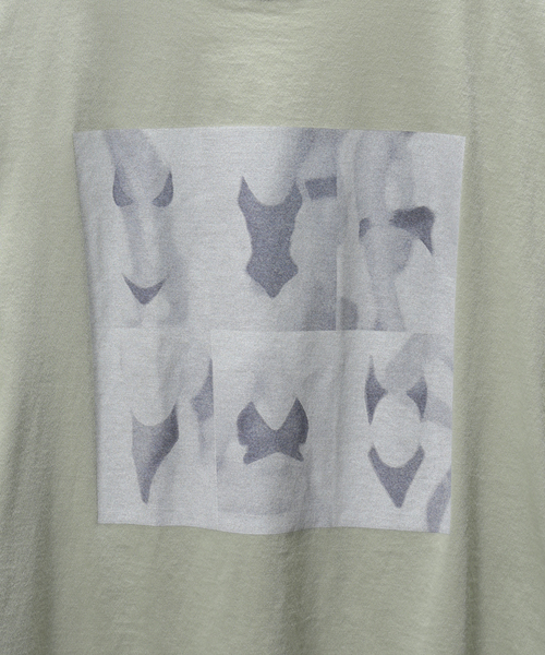 ROCKET x LUNCH(ロケットアンドランチ)の「【ROCKET * LUNCH/ロケット ランチ】R BIKINI GRAPHIC T-SHIRT(Tシャツ/カットソー・レディース・カーキ・SMALL)」の21枚目の写真