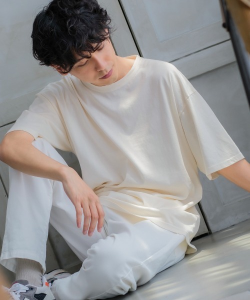 SIDEWAY STANCE（サイドウェイスタンス）の「【SIDEWAY STANCE】ヴィンテージ ピグメント加工 半袖Tシャツ（Tシャツ/カットソー・メンズ・ホワイト/ブラック/ネイビー/カーキ/ピンク/オレンジ/ブルー/ミント・MEDIUM/LARGE/X-LARGE）」の14枚目の写真