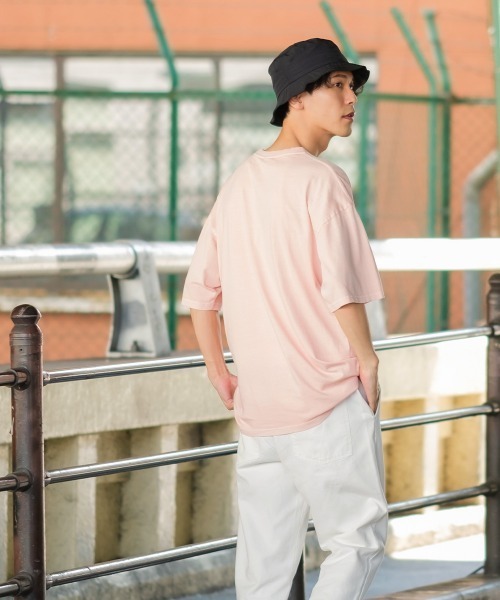 SIDEWAY STANCE（サイドウェイスタンス）の「【SIDEWAY STANCE】ヴィンテージ ピグメント加工 半袖Tシャツ（Tシャツ/カットソー・メンズ・ホワイト/ブラック/ネイビー/カーキ/ピンク/オレンジ/ブルー/ミント・MEDIUM/LARGE/X-LARGE）」の11枚目の写真