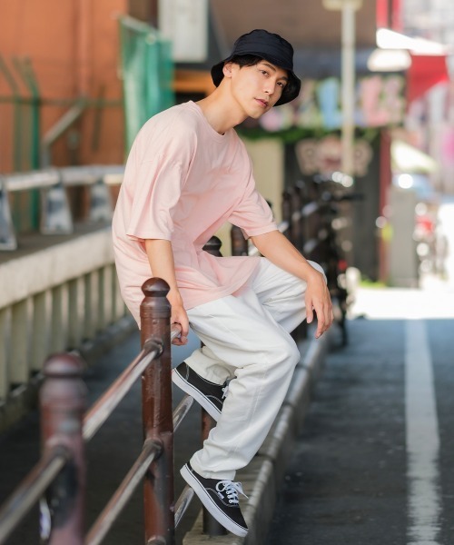 SIDEWAY STANCE（サイドウェイスタンス）の「【SIDEWAY STANCE】ヴィンテージ ピグメント加工 半袖Tシャツ（Tシャツ/カットソー・メンズ・ホワイト/ブラック/ネイビー/カーキ/ピンク/オレンジ/ブルー/ミント・MEDIUM/LARGE/X-LARGE）」の22枚目の写真