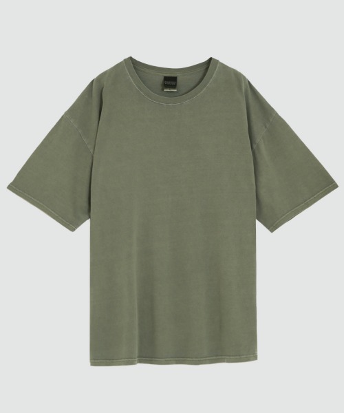 SIDEWAY STANCE（サイドウェイスタンス）の「【SIDEWAY STANCE】ヴィンテージ ピグメント加工 半袖Tシャツ（Tシャツ/カットソー・メンズ・ホワイト/ブラック/ネイビー/カーキ/ピンク/オレンジ/ブルー/ミント・MEDIUM/LARGE/X-LARGE）」の18枚目の写真