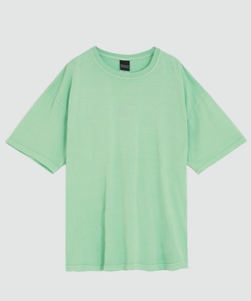 SIDEWAY STANCE（サイドウェイスタンス）の「【SIDEWAY STANCE】ヴィンテージ ピグメント加工 半袖Tシャツ（Tシャツ/カットソー・メンズ・ホワイト/ブラック/ネイビー/カーキ/ピンク/オレンジ/ブルー/ミント・MEDIUM/LARGE/X-LARGE）」の13枚目の写真