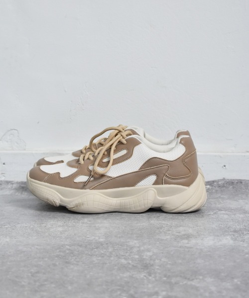 ems excite（エムズエキサイト）の「スニーカー（スニーカー・レディース・ブラック/ブラウン/アイボリー・M/L）」の6枚目の写真