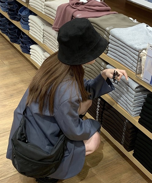 LIPSERVICE（リップサービス）の「ピーチタッチバケットハット【ZOZOTOWN限定】（ハット・レディース・カーキ/ベージュ/ブラック/グレー・FREE）」の9枚目の写真