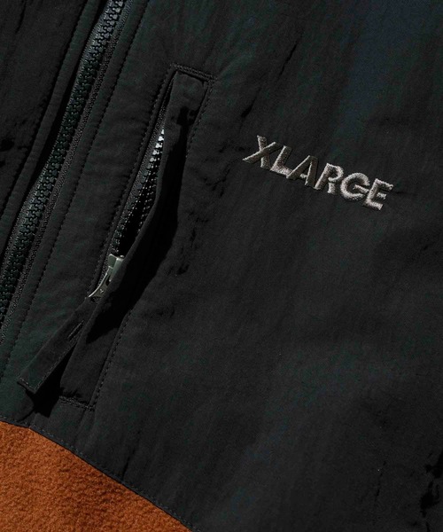 XLARGE（エクストララージ）の「PANELED FLEECE JACKET