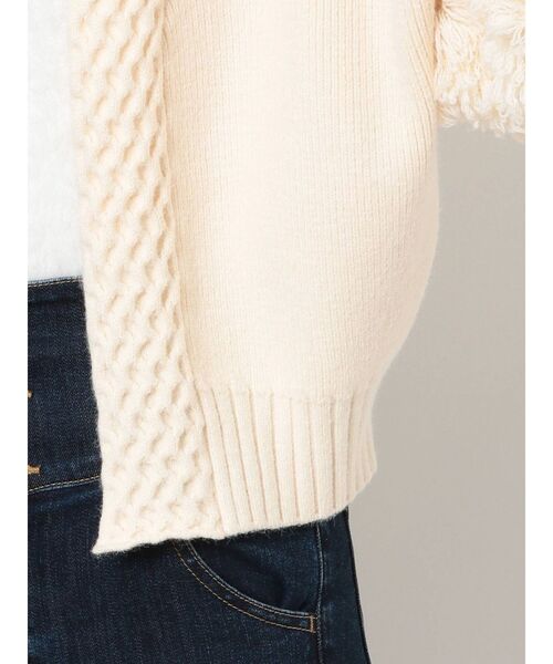 RESEXXY(リゼクシー)の「ファンシーヤーンニットカーディガン(カーディガン/ボレロ・レディース・ベージュ/ブラウン/オフホワイト・FREE)」の18枚目の写真