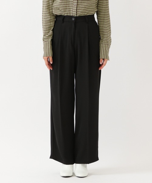 ALAND(エーランド)の「3.3Field Trip/1-TUCK ワイドパンツ 2235730(スラックス・レディース・ブラック/グレー・SMALL)」の17枚目の写真