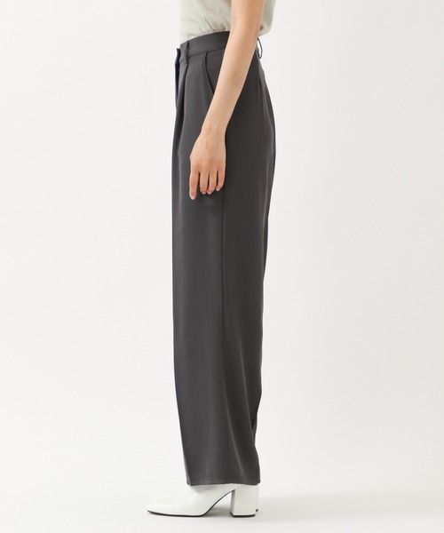 ALAND(エーランド)の「3.3Field Trip/1-TUCK ワイドパンツ 2235730(スラックス・レディース・ブラック/グレー・SMALL)」の6枚目の写真