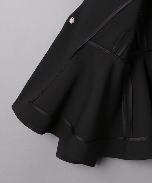 UNITED ARROWS（ユナイテッドアローズ）の「＜UNITED ARROWS＞ノーカラー ベルト ジャケット RPSP/G（ノーカラージャケット・レディース・ブラック・36/38）」の6枚目の写真