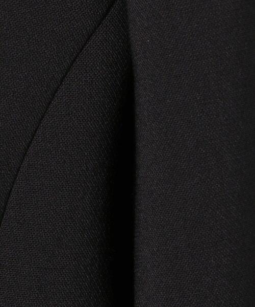 UNITED ARROWS（ユナイテッドアローズ）の「＜UNITED ARROWS＞ノーカラー ベルト ジャケット RPSP/G（ノーカラージャケット・レディース・ブラック・36/38）」の2枚目の写真