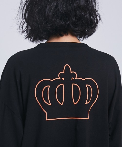 DOUBLE STANDARD CLOTHING(ダブルスタンダードクロージング)の「ベロアオパールロンT(Tシャツ/カットソー・レディース・ブラック・FREE)」の12枚目の写真