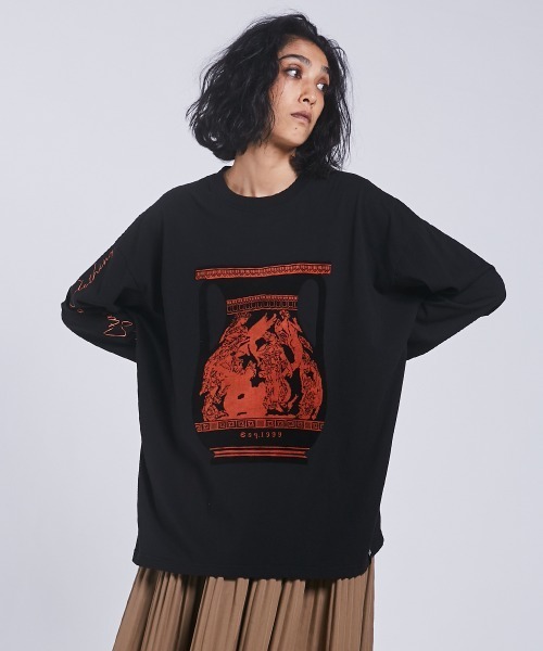 DOUBLE STANDARD CLOTHING(ダブルスタンダードクロージング)の「ベロアオパールロンT(Tシャツ/カットソー・レディース・ブラック・FREE)」の10枚目の写真