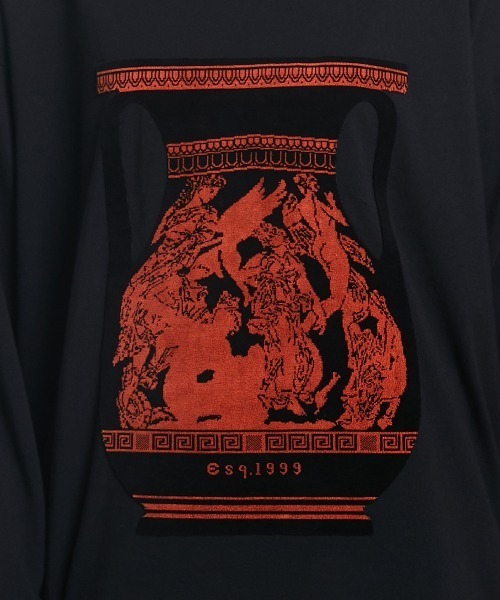 DOUBLE STANDARD CLOTHING(ダブルスタンダードクロージング)の「ベロアオパールロンT(Tシャツ/カットソー・レディース・ブラック・FREE)」の6枚目の写真