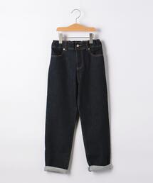 green label relaxing | ◆【WEB限定サイズあり】TJ ドビーデニム テーパードパンツ 140cm-160cm(デニムパンツ)