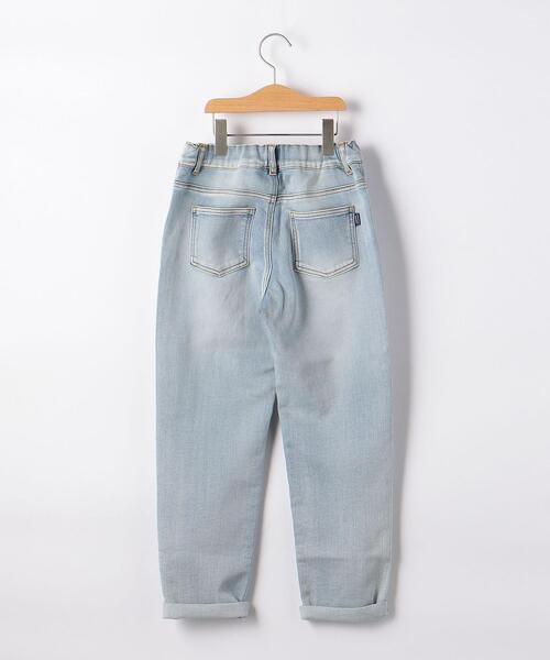 green label relaxing（グリーンレーベルリラクシング）の「◆【WEB限定サイズあり】TJ ドビーデニム テーパードパンツ 140cm-160cm（デニムパンツ・キッズ・ライトブルー/ネイビー/コバルトブルー・140cm/150cm/160cm）」の9枚目の写真