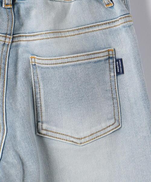 green label relaxing（グリーンレーベルリラクシング）の「◆【WEB限定サイズあり】TJ ドビーデニム テーパードパンツ 140cm-160cm（デニムパンツ・キッズ・ライトブルー/ネイビー/コバルトブルー・140cm/150cm/160cm）」の15枚目の写真